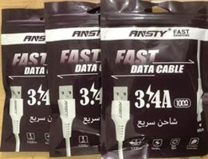 ANSTY FAST DATA & CHARGING CABLE 3.4A Micro