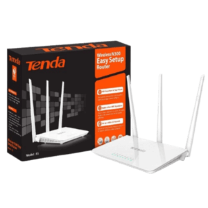 Tenda F3 300 Mbps Router - White