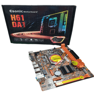 Esonic Motherboard intel H61 chipset 4th gen,DDR3,NVMe Price in BD